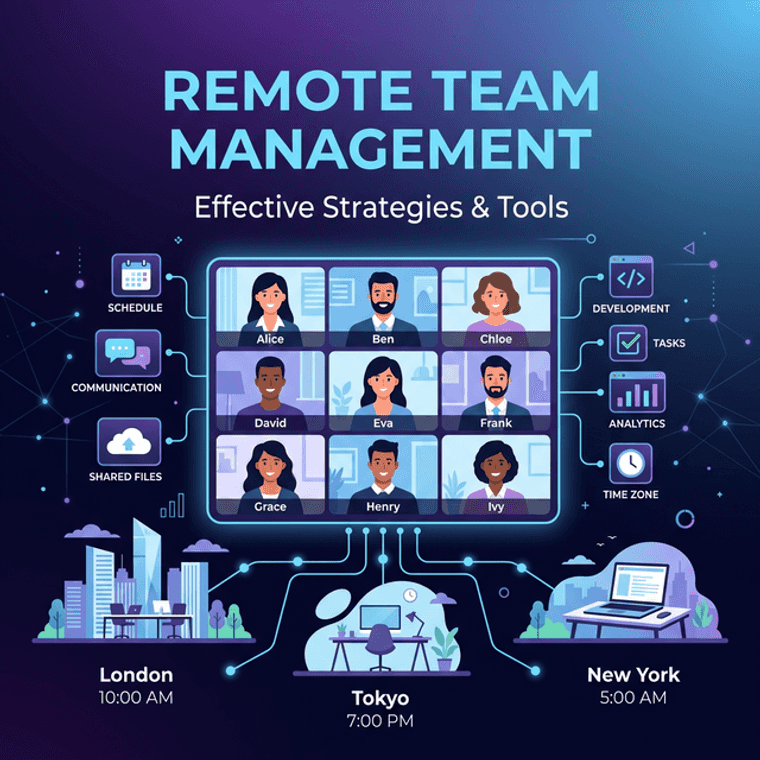 Quản lý team remote hiệu quả